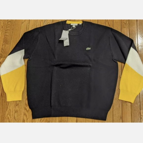 Lacoste Other - Men's Lacoste Colorblock Crew Neck Sweater